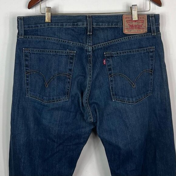 Levi’s 514 Zip Fly Slim Straight Jeans - Picture 6 of 11